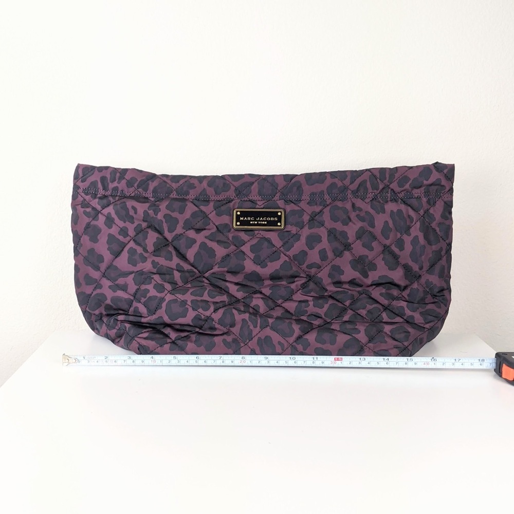 Marc Jacobs Suspira Medium Tote, Burgundy Leopard - Picture 8 of 8